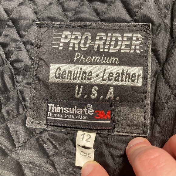 Genuine Leather jacket with beading and fringe - Picture 12 of 12